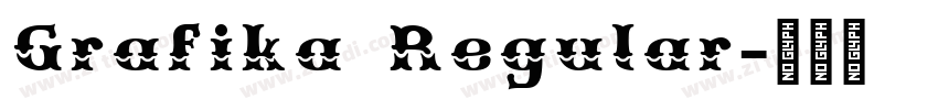 Grafika Regular字体转换